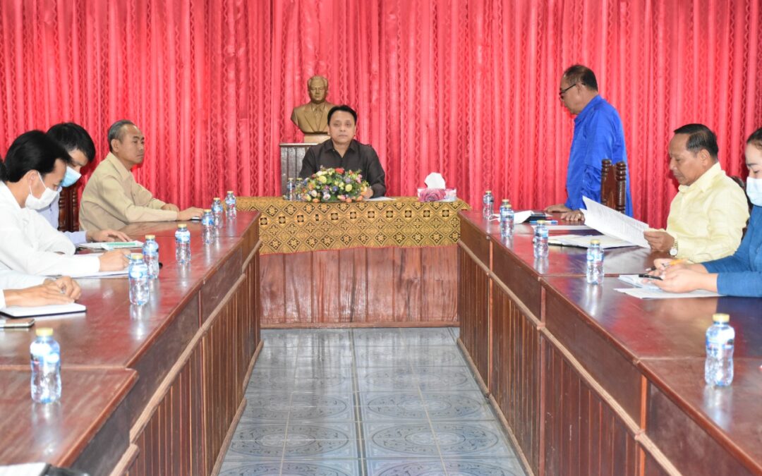 ຄະນະປະຈຳສະພາແຫ່ງຊາດ ສືບຕໍ່ເຄື່ອນໄຫວຕິດຕາມຊຸກຍູ້ ແລະ ເກັບກຳຂໍ້ມູນ ຢູ່ເມືອງພີນ ແຂວງສະຫວັນນະເຂດ.