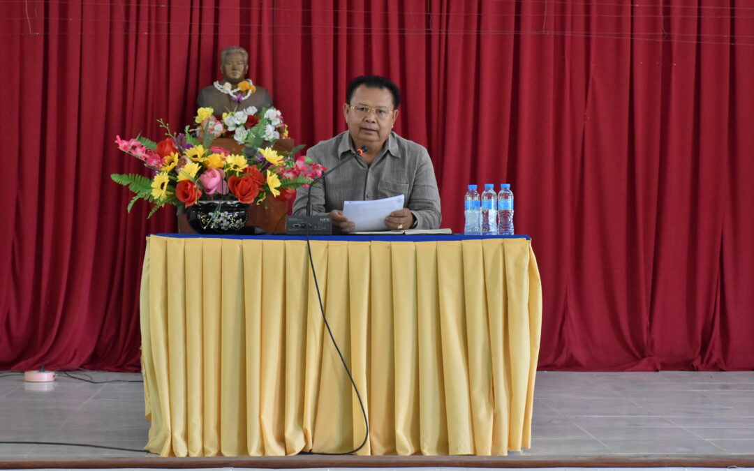 ຄະນະສະມາຊິກສະພາແຫ່ງຊາດປະຈຳເຂດເລືອກຕັ້ງທີ 13  ເຄື່ອນໄຫວຕິດຕາມກວດກາ ແລະ ຊຸກຍູ້ການຈັດຕັ້ງປະຕິບັດ 02 ວາລະແຫ່ງຊາດຢູ່ເມືອງນອງ, ເມືອງເຊໂປນ, ເມືອງວິລະບູລີ, ເມືອງ ພີນ ແລະ ເມືອງພະລານໄຊ