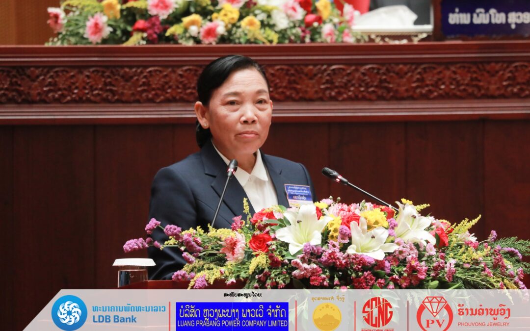 ຮອງລັດຖະມົນຕີກະຊວງອຸດສາຫະກໍາ ແລະ ການຄ້າ ຊີ້ແຈງຕໍ່ຄໍາຊັກຖາມຂອງ ສະມາຊິກສະພາແຫ່ງຊາດ