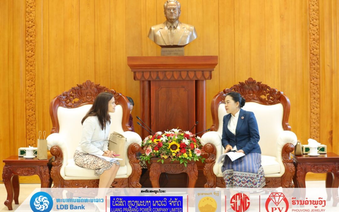 ຮອງປະທານກຳມາທິການ ວັດທະນະທຳ-ສັງຄົມ ຕ້ອນຮັບທູດພິເສດດ້ານຄວາມສະເໜີພາບຍິງ-ຊາຍ