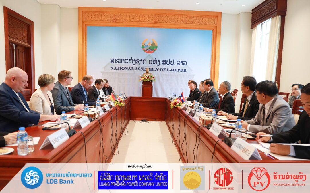 ປະທານກຳມາທິການຕ່າງປະເທດ ພັກຊ້າຍເຢຍລະມັນ ຢ້ຽມຢາມ ແລະ ເຮັດວຽກຢູ່ ສປປລາວ