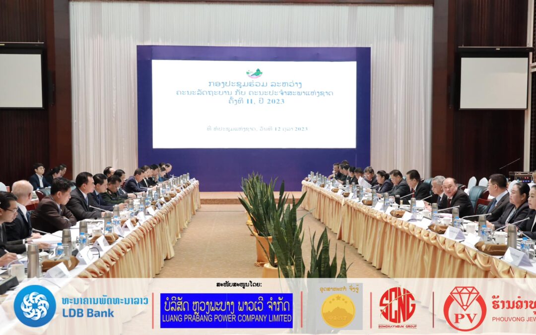 ຄະນະລັດຖະບານ ແລະ ຄະນະປະຈຳສະພາແຫ່ງຊາດ ປຶກສາຫາລືບັນຫາສຳຄັນຂອງຊາດ