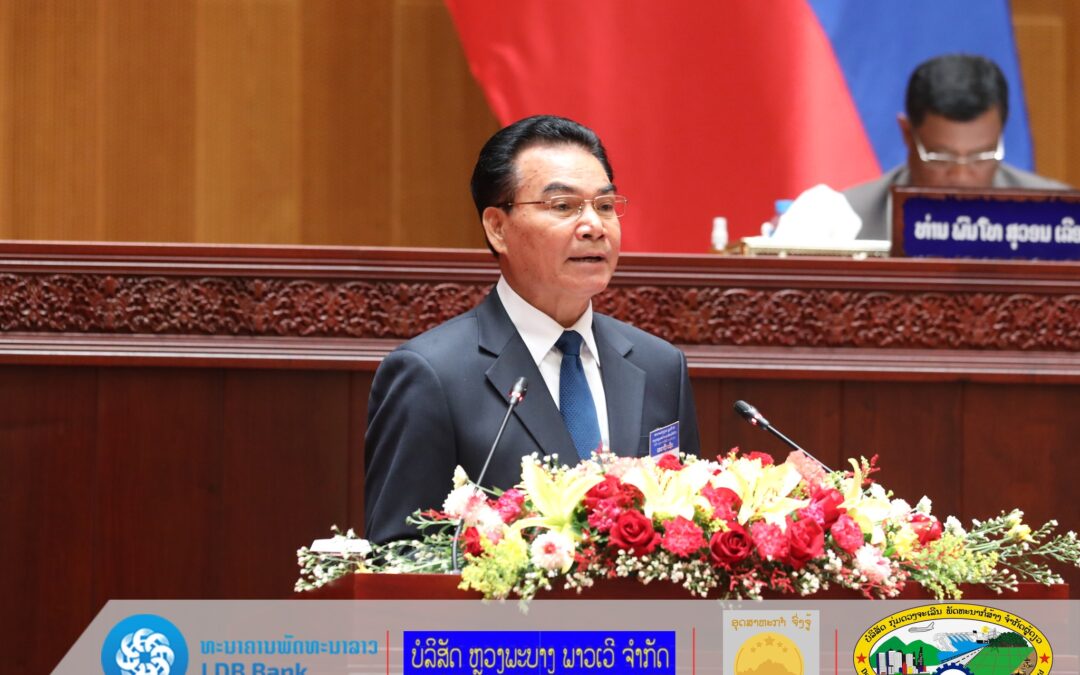 ລັດຖະມົນຕີກະຊວງກະສິກໍາ ແລະ ປ່າໄມ້ ຊີ້ແຈງຕໍ່ກອງປະຊຸມສະໄໝສາມັນ ເທື່ອທີ 6 ຂອງສະພາແຫ່ງຊາດ ຊຸດທີ IX