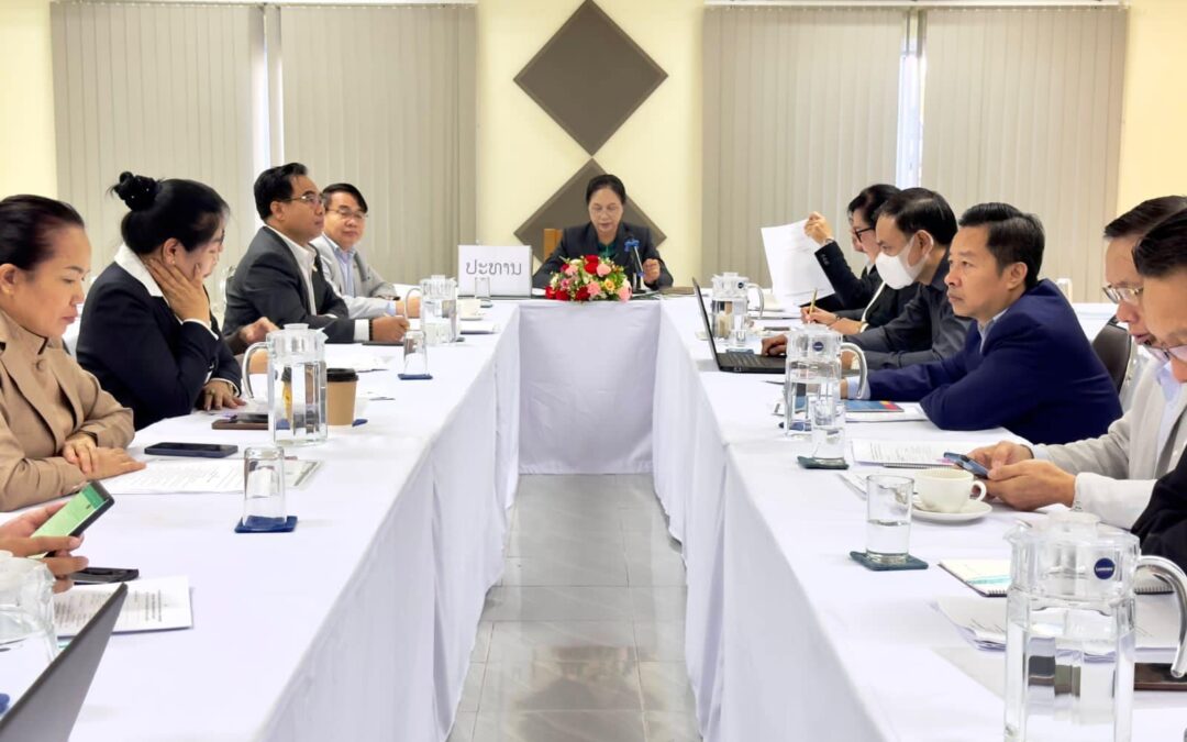 ລະດົມຄວາມຄິດໃສ່ລະບຽບການໃຫ້ສັດຕະຍາບັນແກ່ສົນທິສັນຍາສາກົນ