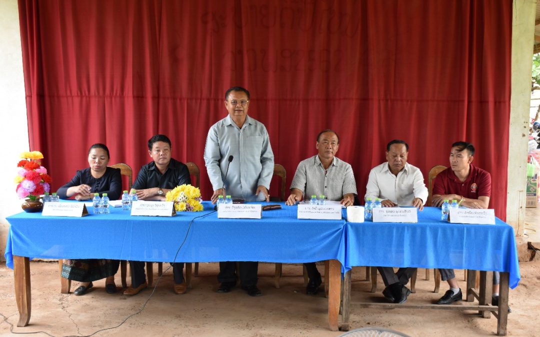 ປະທານສະພາປະຊາຊົນແຂວງ ລົງເຄື່ອນໄຫວວຽກງານຢູ່ເມືອງອາດສະພັງທອງ ແລະ  ເມືອງເຊໂປນ