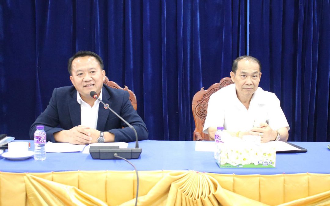 ຮອງປະທານ ກວສຊ ເຄື່ອນໄຫວວຽກງານຢູ່ແຂວງບໍລິຄໍາໄຊ