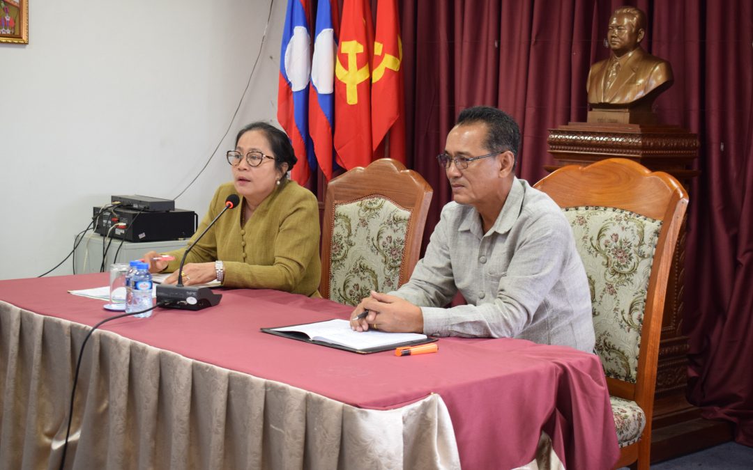 ຮອງປະທານກຳມາທິການແຜນການ, ການເງິນ ແລະ ການກວດສອບ ຂອງສະພາແຫ່ງຊາດ ພ້ອມດ້ວຍຄະນະ ເຄື່ອນໄຫວເຮັດວຽກທີ່ແຂວງສະຫວັນນະເຂດ.