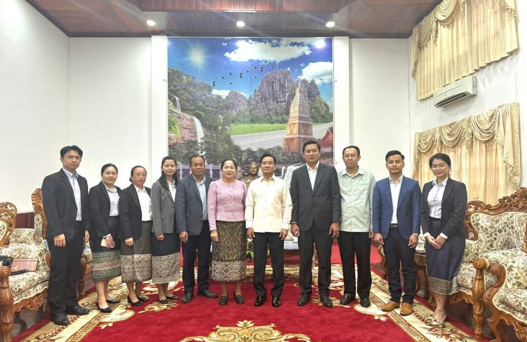 ຮອງປະທານ ກຜງສ ເຄື່ອນໄຫວວຽກງານຢູ່ບໍລິຄຳໄຊ ແລະ ສະຫວັນນະເຂດ