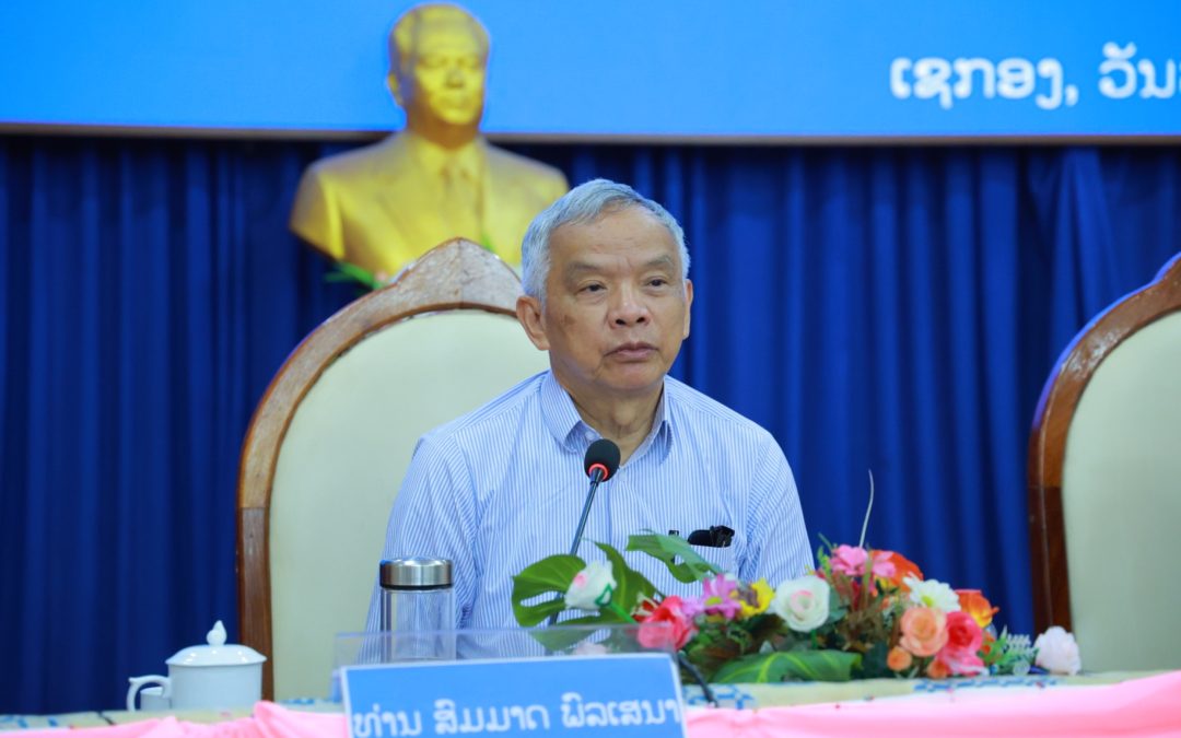 ທ່ານ ສົມມາດ ພົລເສນາ ເຄື່ອນໄຫວວຽກງານຢູ່ 2 ແຂວງພາກໃຕ້