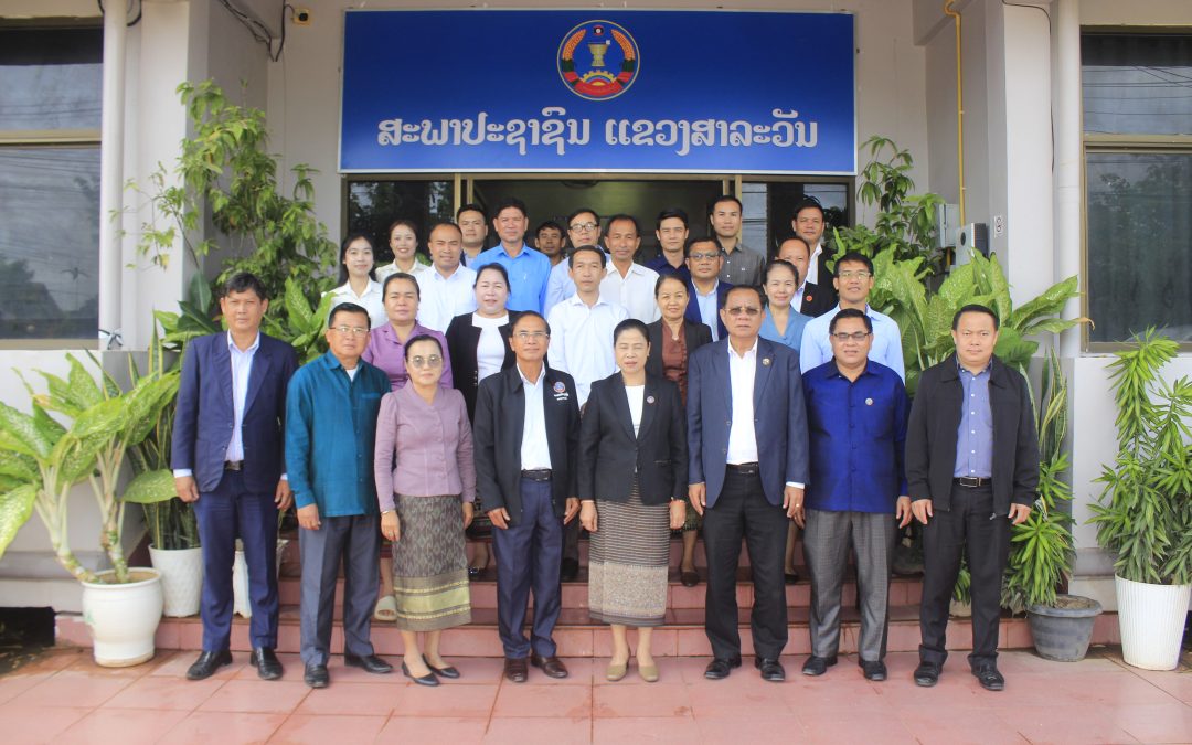 ເລຂາທິການ ສະພາແຫ່ງຊາດ ເຄື່ອນໄຫວເຮັດວຽກຢູ່ທີ່ສະພາປະຊາຊົນແຂວງສາລະວັນ