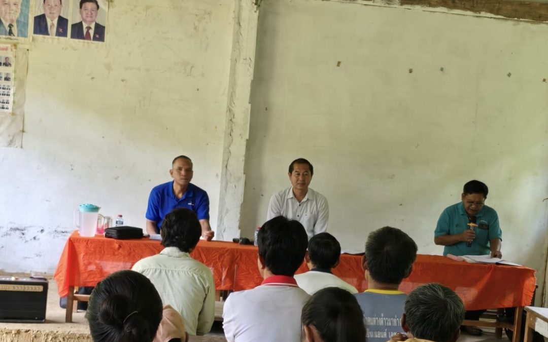 ການລົງເຄື່ອນໄຫວວຽກງານ ຂອງສະມາຊິກພາແຫ່ງຊາດ ປະຈຳເຂດເລືອກຕັ້ງທີ 6 ແຂວງຫຼວງພະບາງ ຢູ່ທີ່ເມືອງງອຍ ແລະ ເມືອງຈອມເພັດ ແຂວງຫລວງພະບາງ