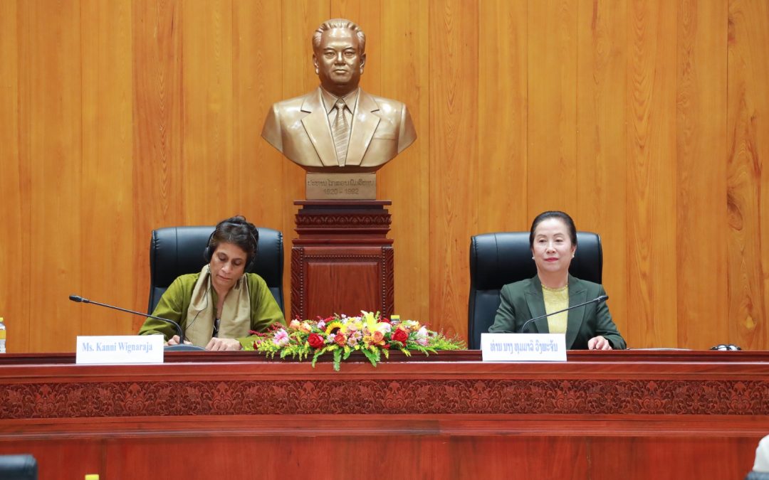 ເຜີຍແຜ່ຜົນການວິເຄາະການເປັນຕົວແທນຂອງເພດຍິງ ແລະ ຄວາມສະເໝີພາບຍິງ-ຊາຍ