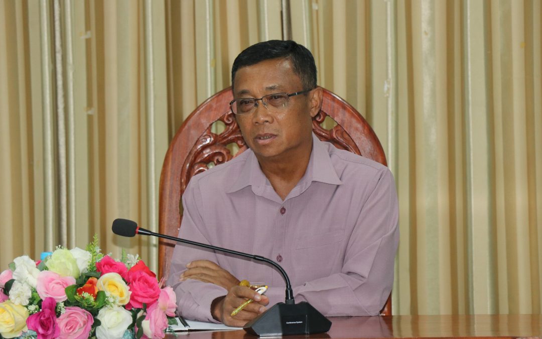 ຮອງປະທານສະພາແຫ່ງຊາດ ເຄື່ອນໄຫວຢ້ຽມຢາມ ແລະ ຊຸກຍູ້ການຈັດຕັ້ງປະຕິບັດວຽກງານ  ຢູ່ສະພາປະຊາຊົນແຂວງ.