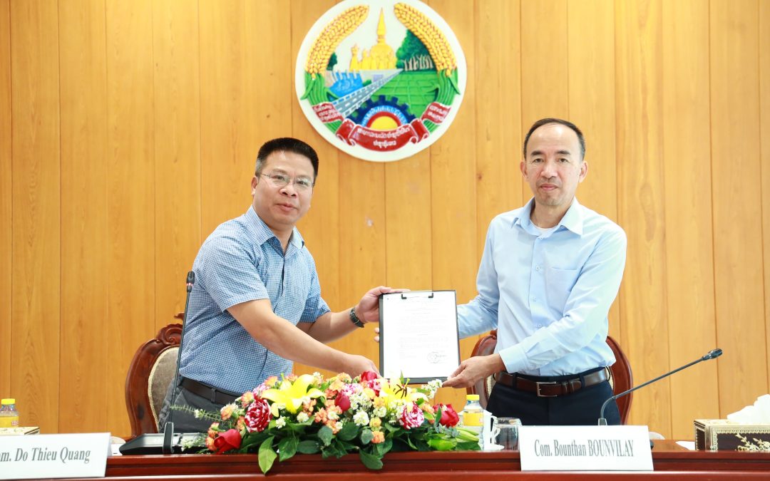 ມອບ-ຮັບ ແຜນຜັງຫໍສະພາແຫ່ງຊາດ