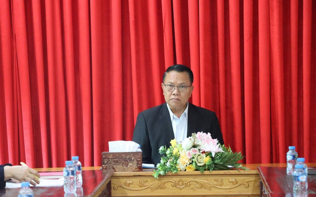 ຊຸກຍູ້ການກະກຽມຄວາມພ້ອມໃຫ້ແກ່ການເລືອກຕັ້ງຢູ່ແຂວງຫົວພັນ