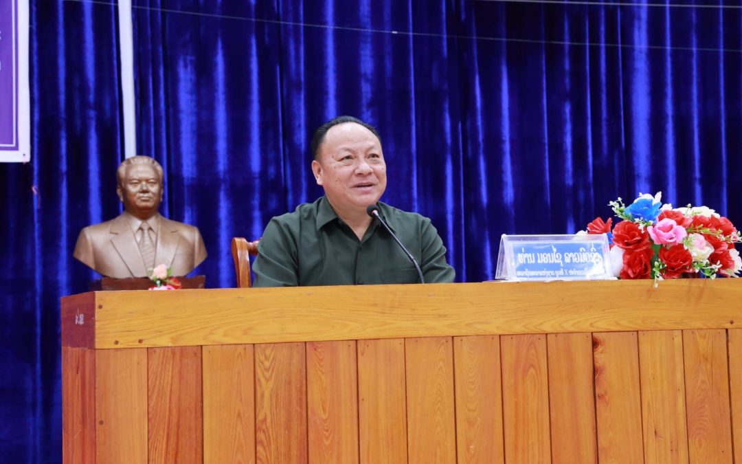 ຮອງປະທານສະພາແຫ່ງຊາດ ເຄື່ອນໄຫວວຽກງານຢູ່ເມືອງຮົ່ມ