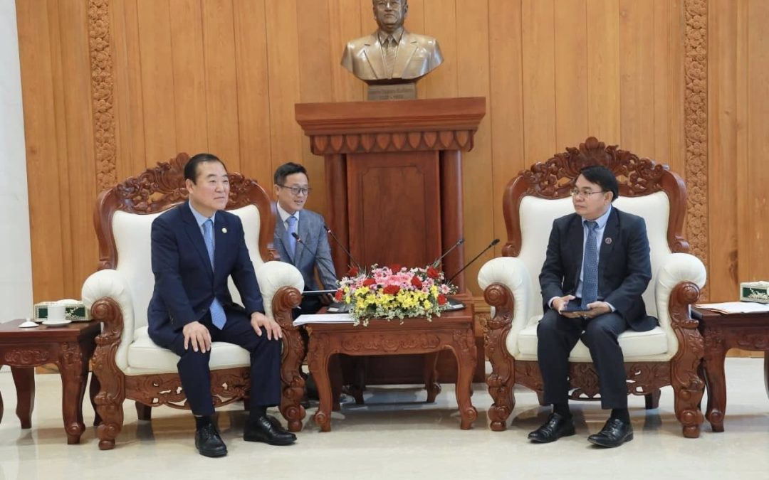 ເລຂາທິການໃຫຍ່ອົງການ AAWC ເດີນທາງມາເຮັດວຽກກັບສະພາແຫ່ງຊາດ