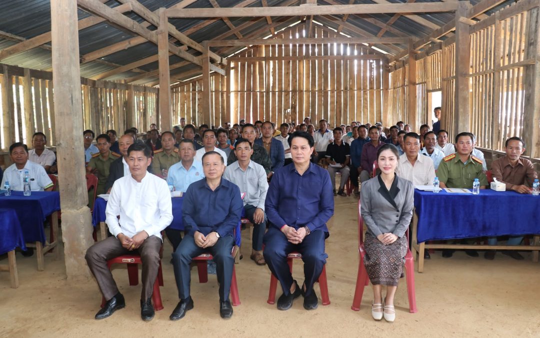 ສະມາຊິກສະພາແຫ່ງຊາດ ຊຸດທີ X ແລະ ສະມາຊິກສະພາປະຊາຊົນແຂວງ ຊຸດທີ V ລົງພົບປະຜູ້ມີສິດເລືອກຕັ້ງ ຢູ່ເມືອງໄຊ.