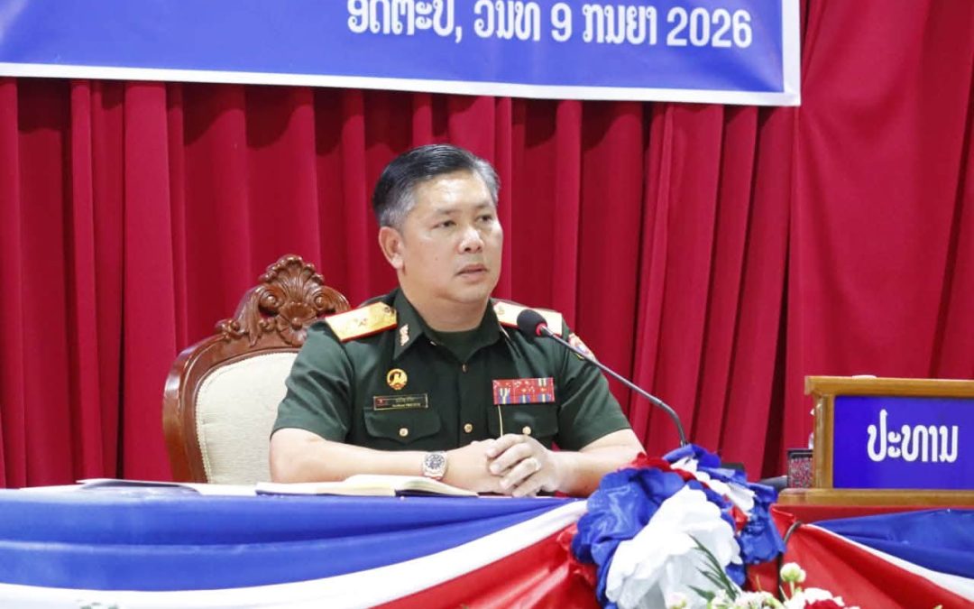 ປະທານ ປກຊ-ປກສ ຕິດຕາມກວດກາ ແລະ ຊຸກຍູ້ວຽກງານປະຈຳປີ ຢູ່ 2 ແຂວງພາກໃຕ້