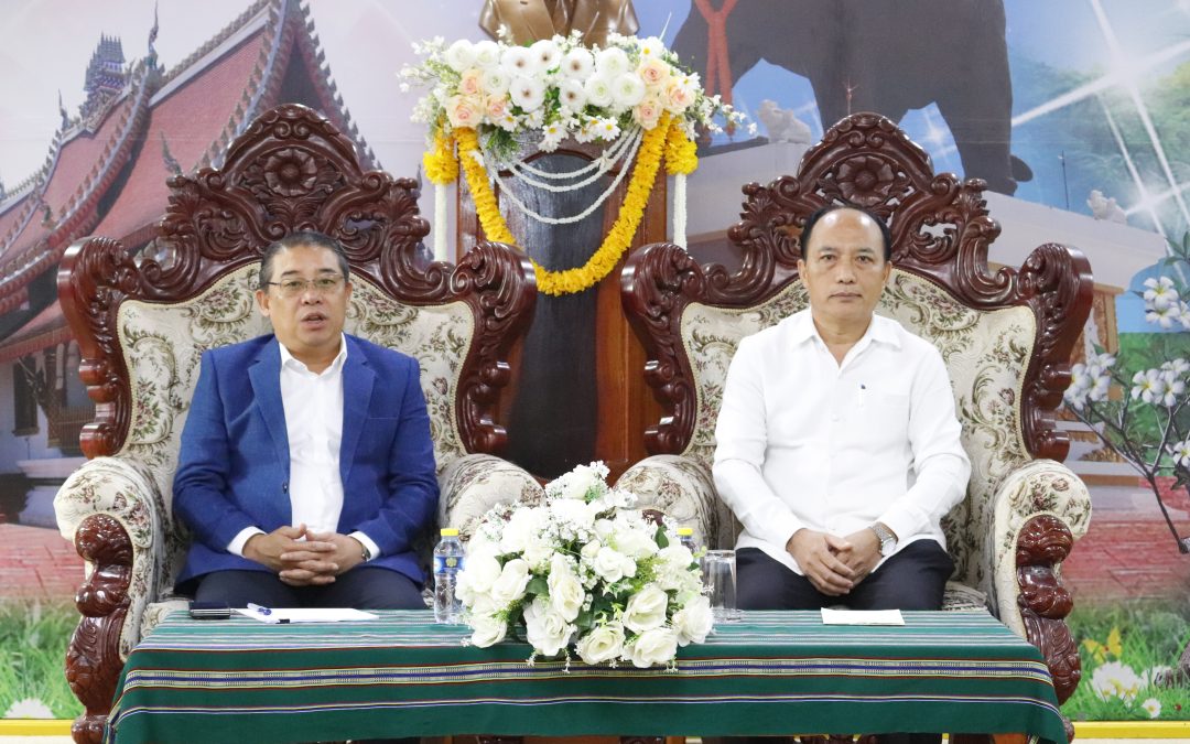 ປະທານສະພາປະຊາຊົນແຂວງອັດຕະປື ຕ້ອນຮັບ ປະທານກໍາມາທິການເສດຖະກິດ ແລະ ການເງິນ ສະພາແຫ່ງຊາດ