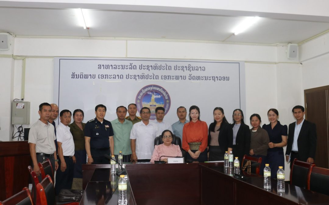 ຮອງປະທານກຳມາທິການເສດຖະກິດ ແລະ ການເງິນ ສະພາແຫ່ງຊາດ ເຄື່ອນໄຫວເຮັດວຽກແຂວງຫລວງນ້ຳທາ